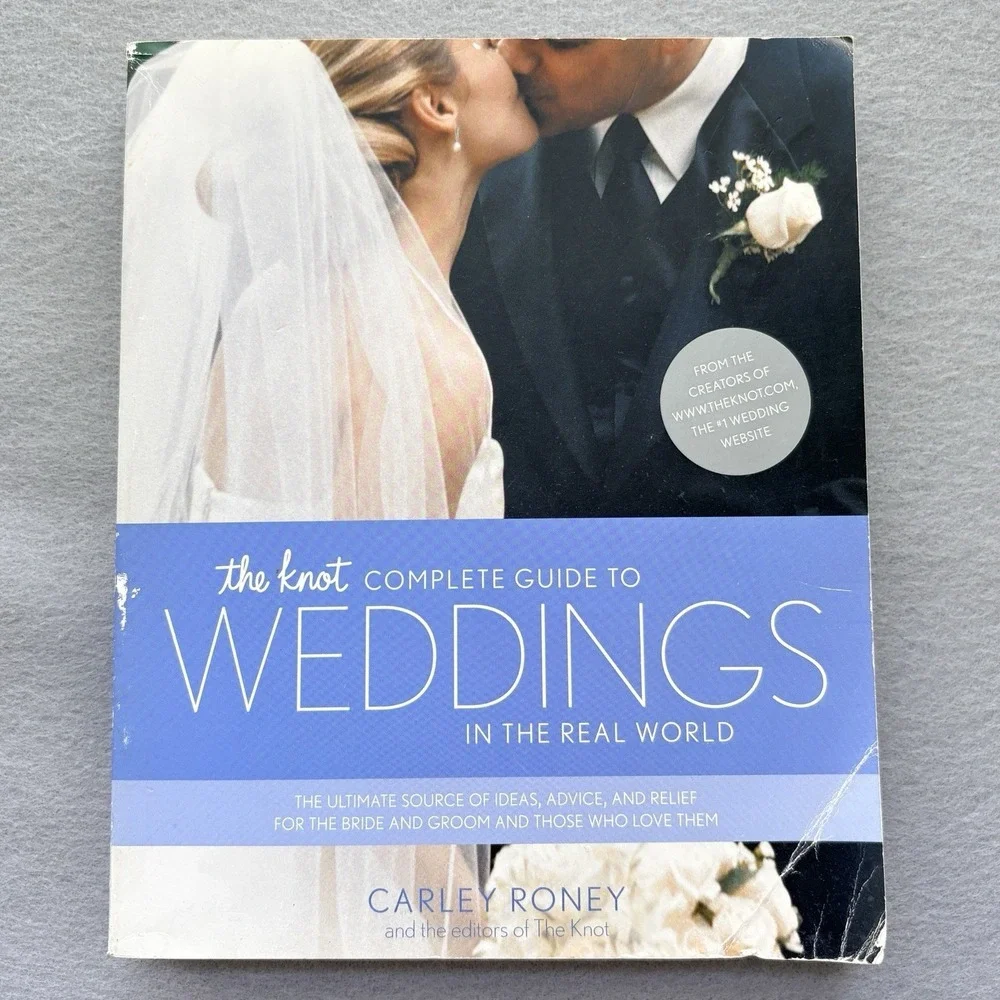 Vintage 2004 The Knot Wedding Planning Book Complete Bridal Guide Shower Gift